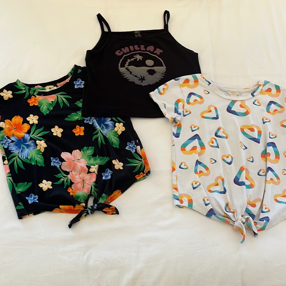 Set of 3 Summer Tops, Size 11/12